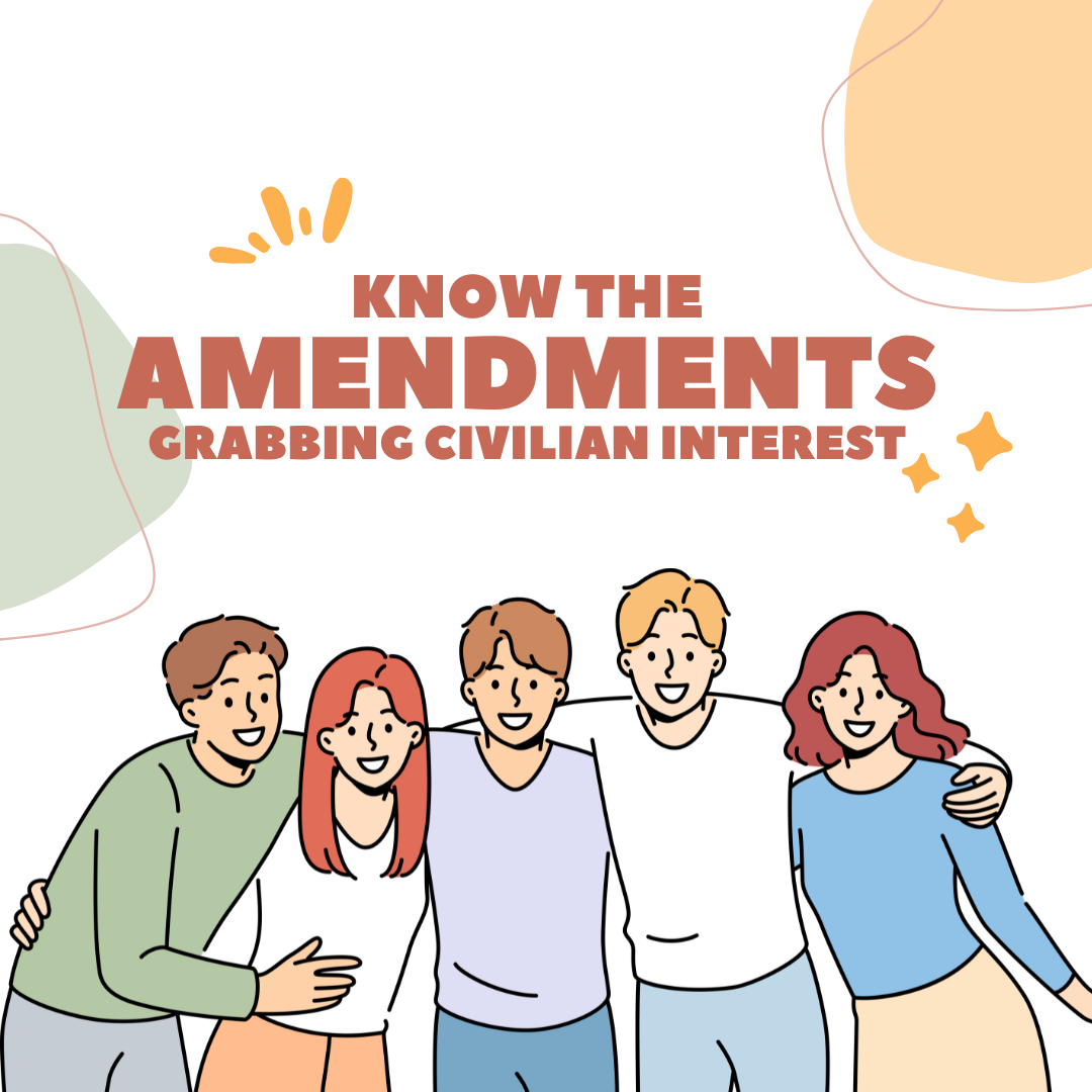 Get to know the Amendments on the upcoming ballot. 