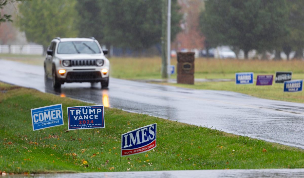 The political divide between residents ends with Calloway County going red in the presidential election. 