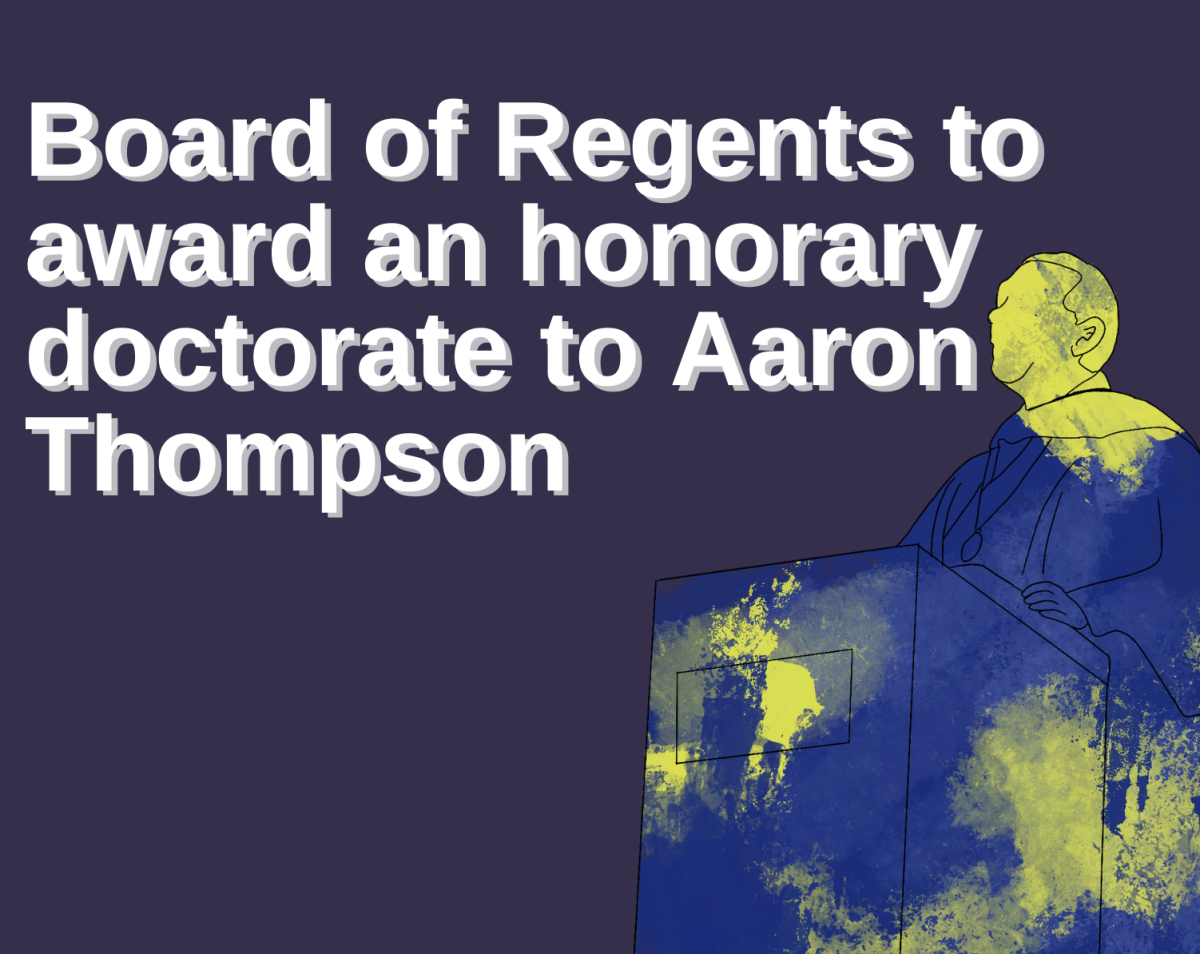 The Murray State Board of Regents voted to have Aaron Thompson receive an honorary doctorate award at the December Commencement Ceremony.  