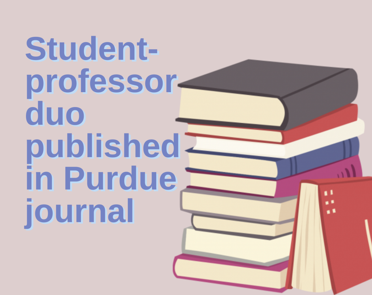 Student-professor duo gets accepted into Purdue University's academic journal. 