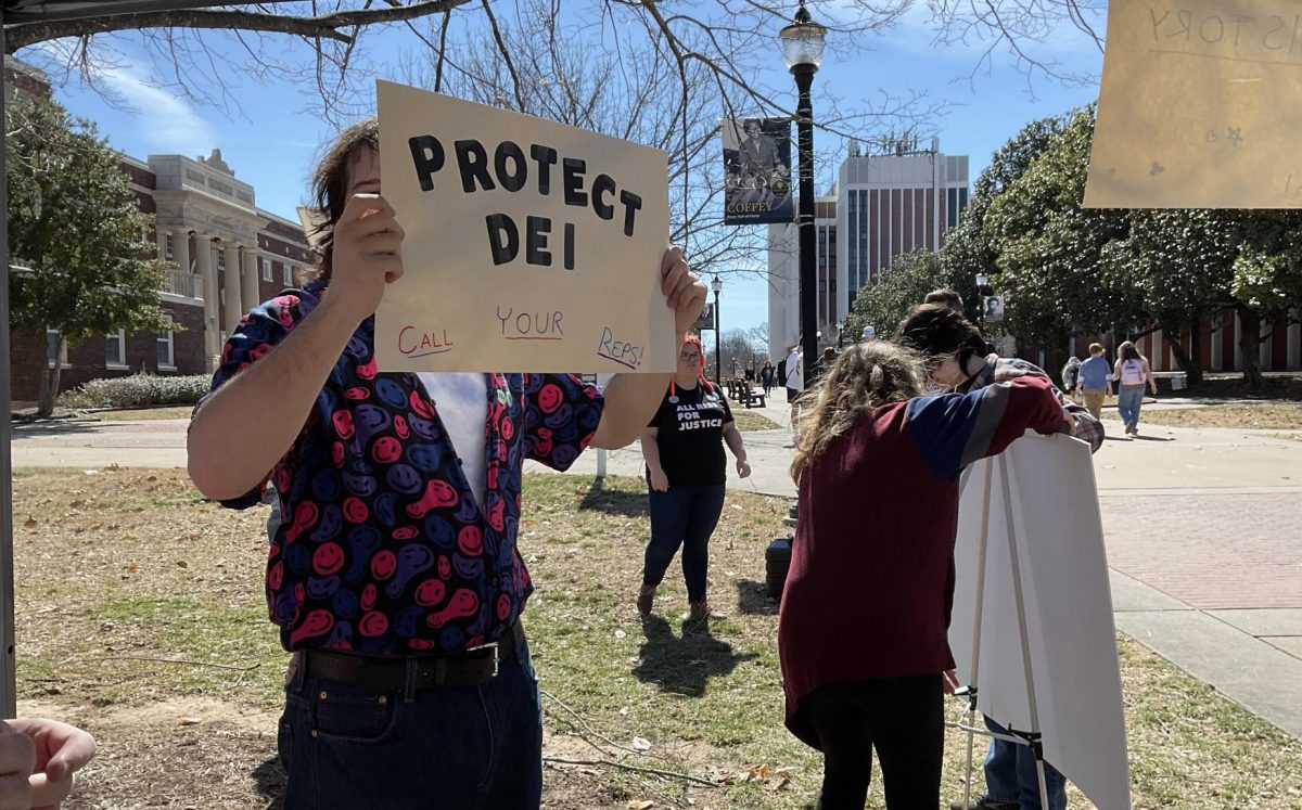 Students raise awareness for DEI importance.