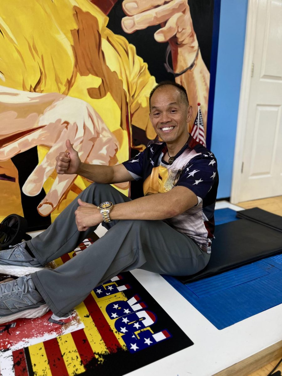 Tung Dinh, otherwise known as Master Dinh, prepares for the upcoming Freedom Challenge. 