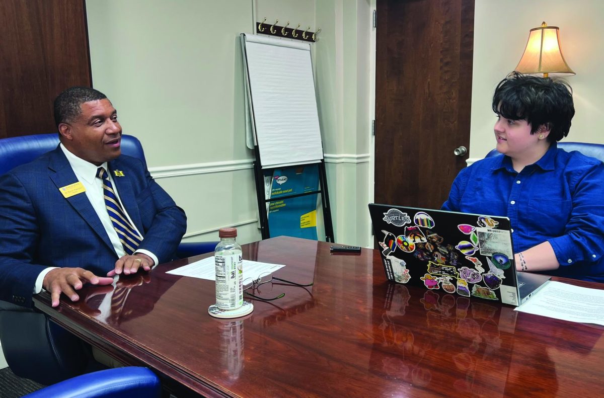 Ron Patterson speaks with Gray Hawkins of The Murray State News.